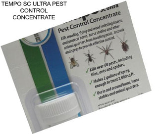 TEMPO SC ULTRA PEST CONTROL CONCENTRATE