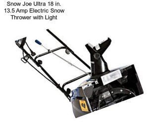 Snow Joe Ultra 18 in. 13.5 Amp Electric Snow Thrower with Light