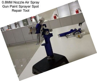 0.8MM Nozzle Air Spray Gun Paint Sprayer Spot Repair Tool