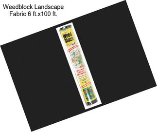 Weedblock Landscape Fabric 6 ft.x100 ft.