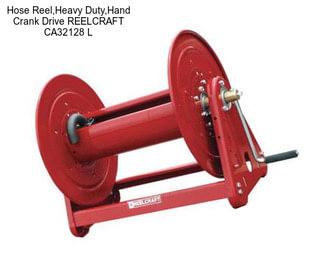 Hose Reel,Heavy Duty,Hand Crank Drive REELCRAFT CA32128 L