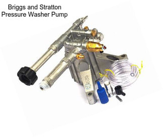 Briggs and Stratton Pressure Washer Pump