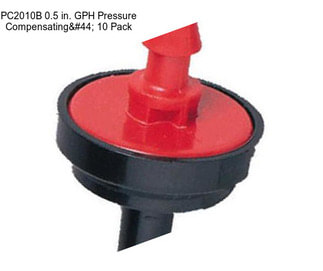 PC2010B 0.5 in. GPH Pressure Compensating, 10 Pack