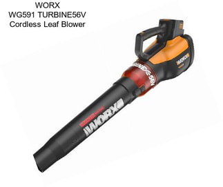 WORX WG591 TURBINE56V Cordless Leaf Blower