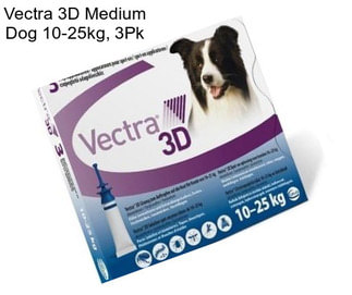 Vectra 3D Medium Dog 10-25kg, 3Pk