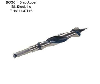 BOSCH Ship Auger Bit,Steel,1\