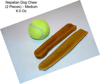 Nepalian Dog Chew (2 Pieces) - Medium 6.0 Oz