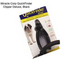 Miracle Corp QuickFinder Clipper Deluxe, Black