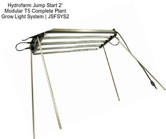 Hydrofarm Jump Start 2\' Modular T5 Complete Plant Grow Light System | JSFSYS2