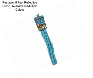 Petnation 5 Foot Reflective Leash, Available in Multiple Colors