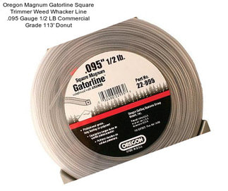 Oregon Magnum Gatorline Square Trimmer Weed Whacker Line .095\