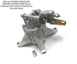 2800 psi POWER PRESSURE WASHER WATER PUMP Sears Craftsman 580.752722 020268-2 by The ROP Shop