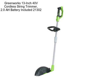 Greenworks 13-Inch 40V Cordless String Trimmer, 2.0 AH Battery Included 21302