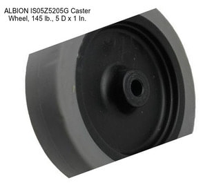 ALBION IS05Z5205G Caster Wheel, 145 lb., 5 D x 1 In.