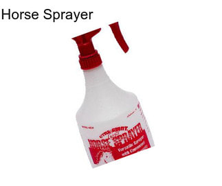 Horse Sprayer