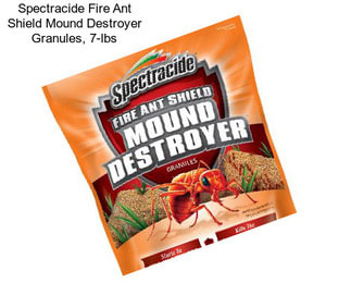 Spectracide Fire Ant Shield Mound Destroyer Granules, 7-lbs