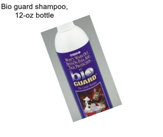 Bio guard shampoo, 12-oz bottle