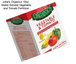 Jobe\'s Organics 10oz. Water-Soluble Vegetable and Tomato Fertilizer