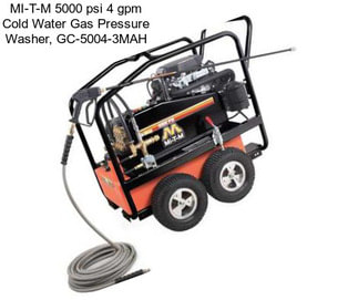 MI-T-M 5000 psi 4 gpm Cold Water Gas Pressure Washer, GC-5004-3MAH