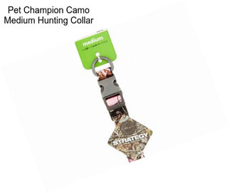 Pet Champion Camo Medium Hunting Collar