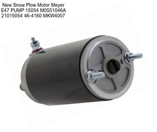 New Snow Plow Motor Meyer E47 PUMP 15054 M0551046A 21015054 46-4160 MKW4007