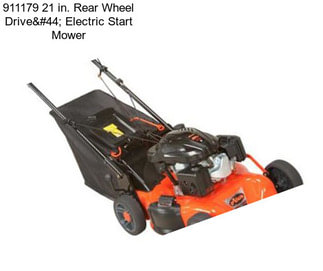 911179 21 in. Rear Wheel Drive, Electric Start Mower