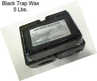 Black Trap Wax 5 Lbs.