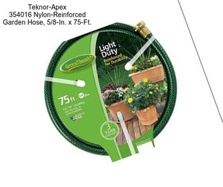 Teknor-Apex 354016 Nylon-Reinforced Garden Hose, 5/8-In. x 75-Ft.