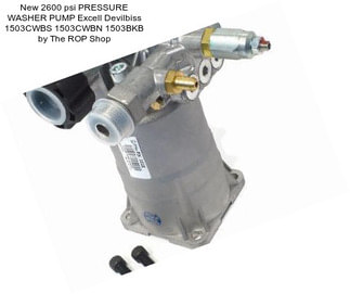 New 2600 psi PRESSURE WASHER PUMP Excell Devilbiss 1503CWBS 1503CWBN 1503BKB by The ROP Shop