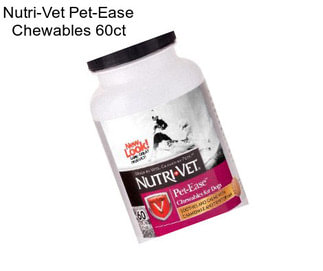 Nutri-Vet Pet-Ease Chewables 60ct