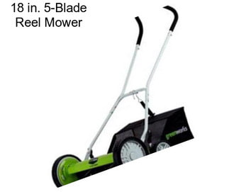 18 in. 5-Blade Reel Mower