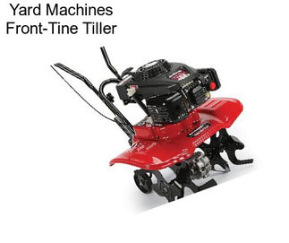 Yard Machines Front-Tine Tiller