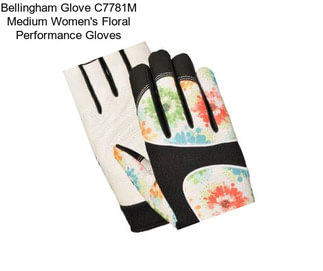 Bellingham Glove C7781M Medium Women\'s Floral Performance Gloves