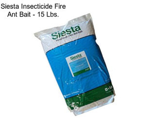Siesta Insecticide Fire Ant Bait - 15 Lbs.