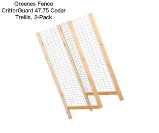 Greenes Fence CritterGuard 47.75\