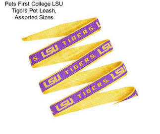 Pets First College LSU Tigers Pet Leash, Assorted Sizes