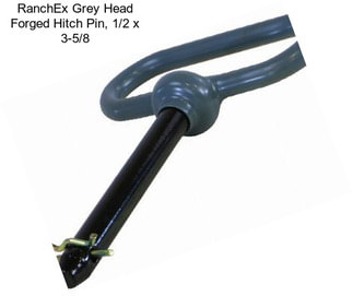 RanchEx Grey Head Forged Hitch Pin, 1/2\