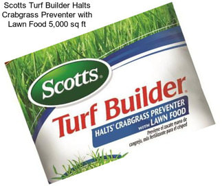 Scotts Turf Builder Halts Crabgrass Preventer with Lawn Food 5,000 sq ft