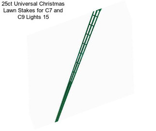 25ct Universal Christmas Lawn Stakes for C7 and C9 Lights 15\