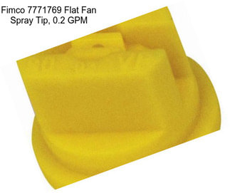 Fimco 7771769 Flat Fan Spray Tip, 0.2 GPM