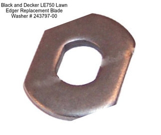 Black and Decker LE750 Lawn Edger Replacement Blade Washer # 243797-00