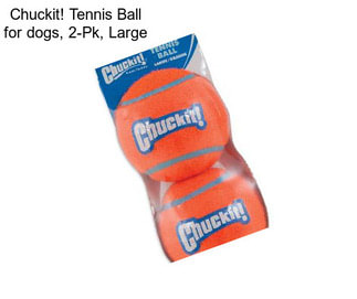 Chuckit! Tennis Ball for dogs, 2-Pk, Large