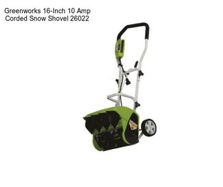 Greenworks 16-Inch 10 Amp Corded Snow Shovel 26022