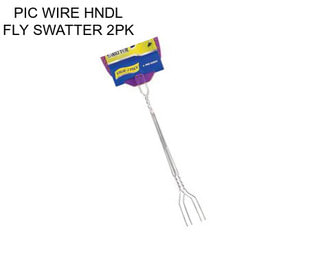 PIC WIRE HNDL FLY SWATTER 2PK