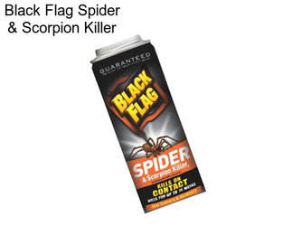 Black Flag Spider & Scorpion Killer