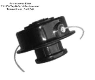 Poulan/Weed Eater 711550 Tap-N-Go VI Replacement Trimmer Head, Dual Exit