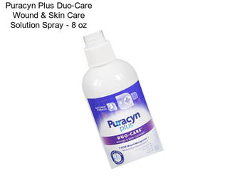 Puracyn Plus Duo-Care Wound & Skin Care Solution Spray - 8 oz