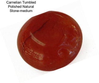 Carnelian Tumbled Polished Natural Stone-medium