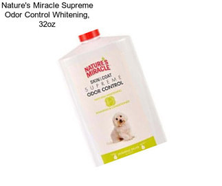 Nature\'s Miracle Supreme Odor Control Whitening, 32oz