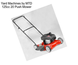 Yard Machines by MTD 125cc 20\